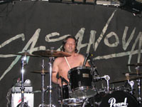 Damals wie heute die Basis des CASANOVA-Sounds: Drummer Michael Eurich