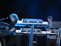Jim und Michael in der 'Keyboard-Burg'