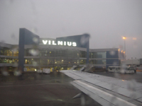 Regen in Vilnius