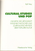 Ralf Hinz: Cultural Studies und Pop
