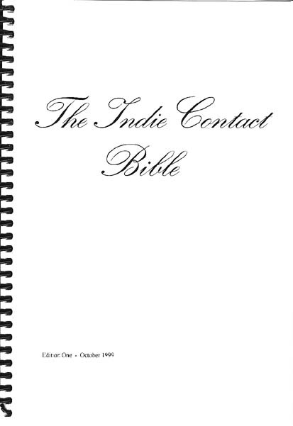 David Wimble: The Indie Contact Bible