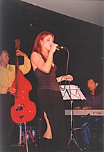 Lee Aaron on stage 2002